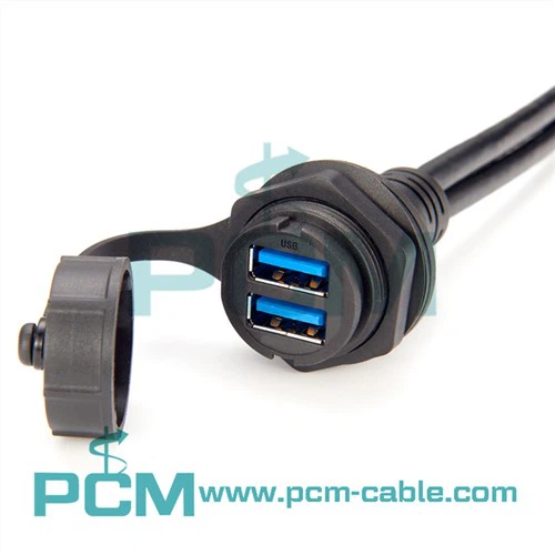 Двустранен USB 3.0 Водоустойчив кабел