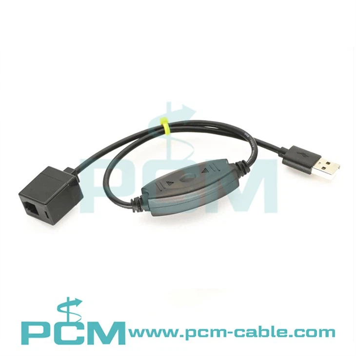 Адаптер за телефонна слушалка USB към RJ9