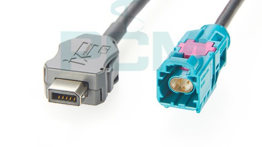 H-MTD E6K14A-1CAZ5 to IX plug Automotive Ethernet Cable Assemblies IX Industrial Connector to H-MTD Automotive Harness H-MTD E6K14A-1CAZ5 to IX plug Automotive Ethernet Cable Assemblies IX Industrial Connector to H-MTD Automotive Harness